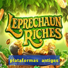 plataformas antigas de jogos