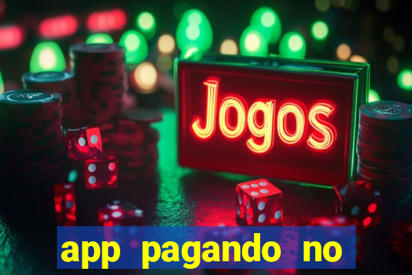 app pagando no cadastro via pix